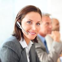 The AT&T Wireless Headset worn on the ear