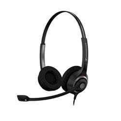 The Sennheiser SC 260 corded binaural headset
