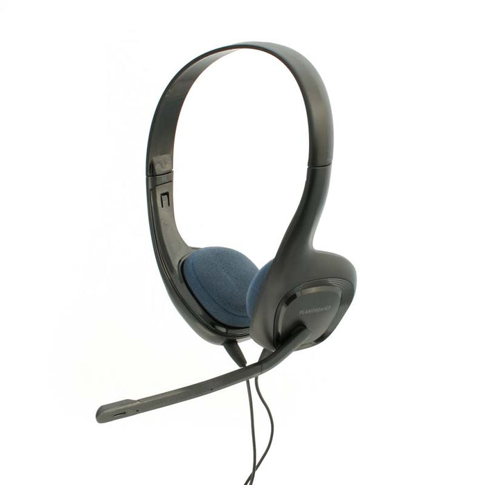 The Plantronics .Audio 628 headset offers great comfort and a binaural design