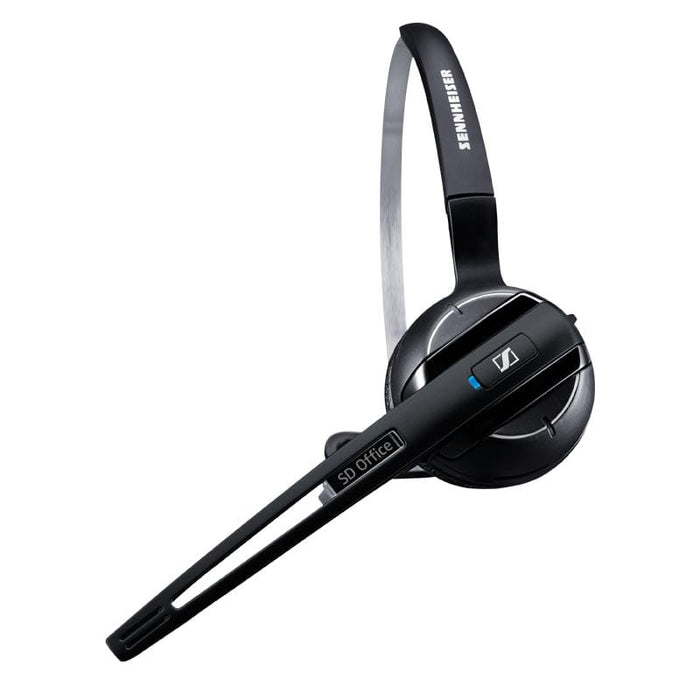 Comfortably wear your headset all day with the over-the-head band!
