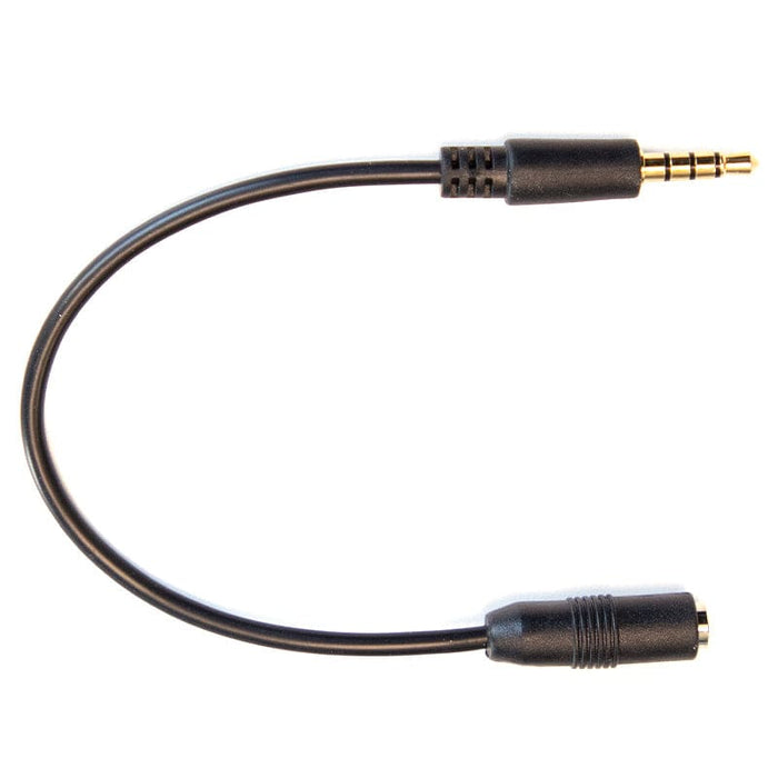 Female 2.5mm to male 3.5mm adapter for cell phones