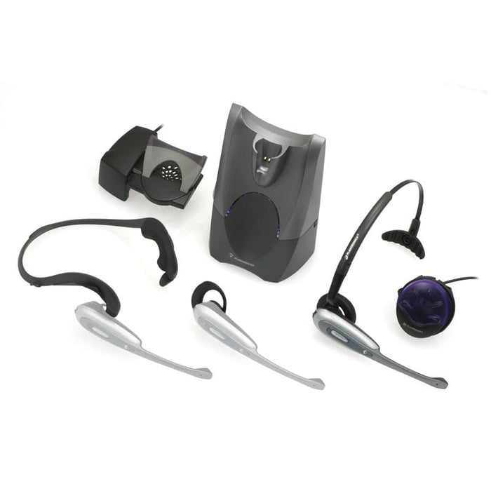 Plantronics CS50 Executive Bundle includes 3 different wearing styles