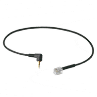 Male 2.5mm to Male RJ9 Adapter