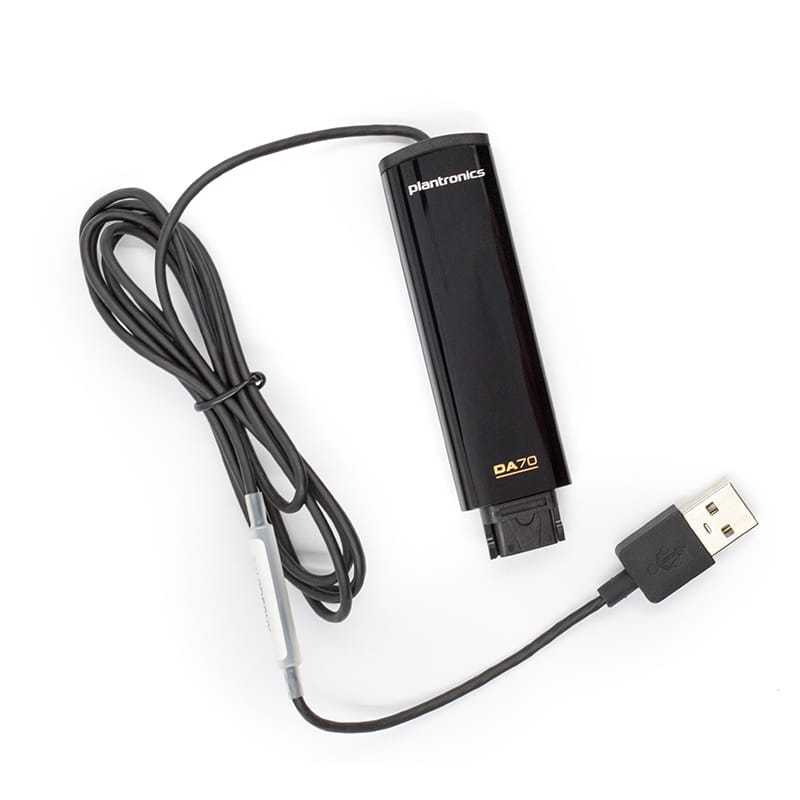 Use your favorite corded headset with your VoIP softphone