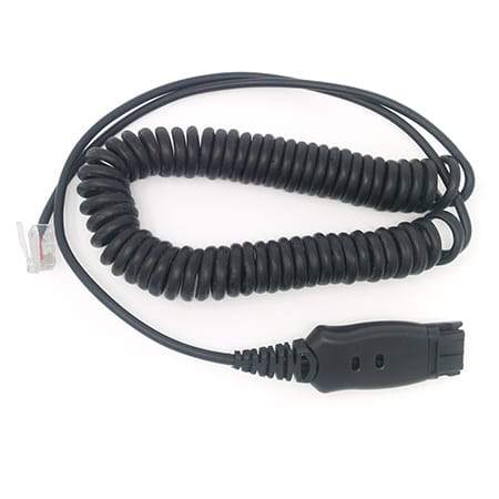 Connect your Plantronics or Jabra corded headset to your phone